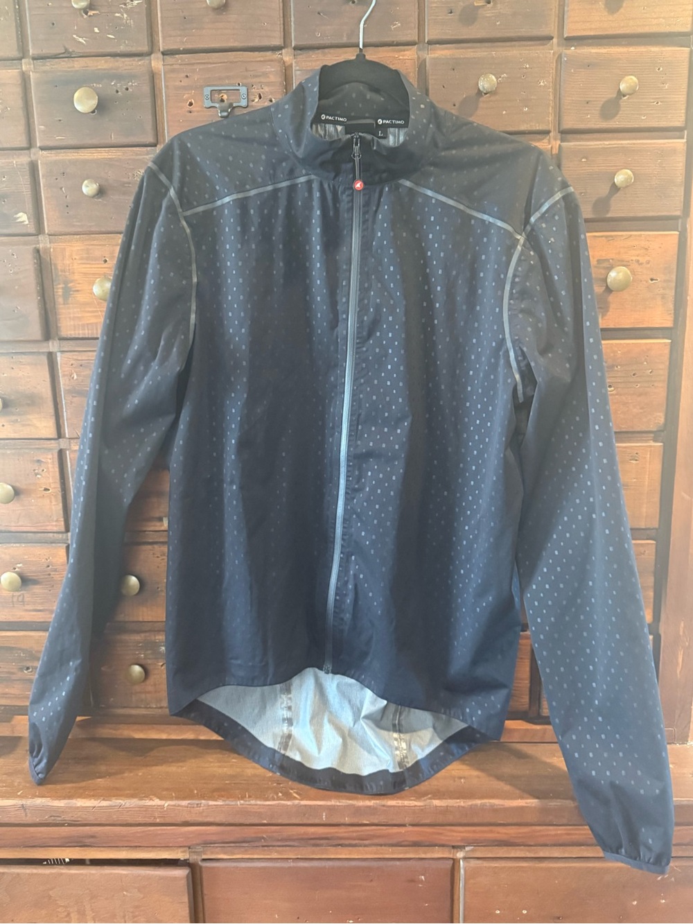 PACTIMO TORRENT STRETCH WATERPROOF BLACK JACKET - MEN'S LARGE